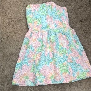 Lilly Pulitzer Strapless Dress